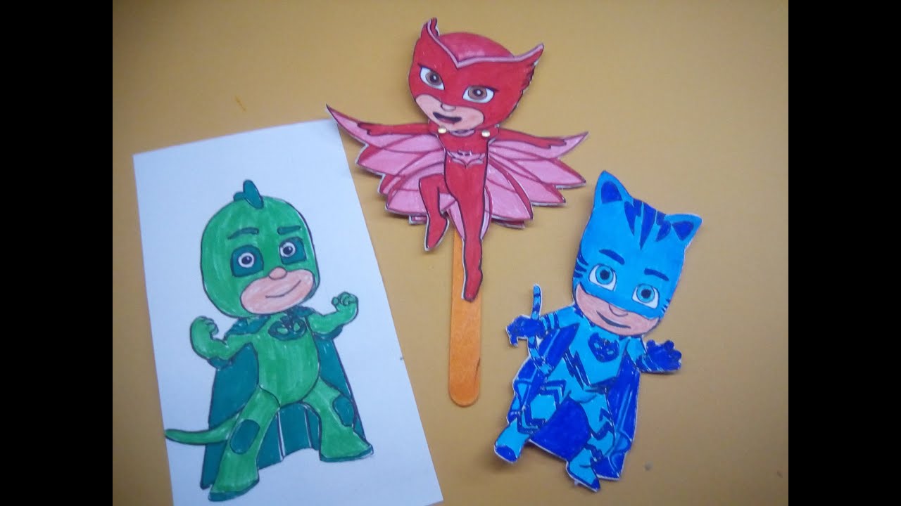 PJ Masks craft YouTube