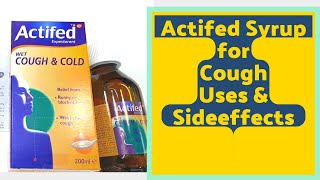 Actifed Syrup For Cough Uses And Sideeffects Review Medic Health