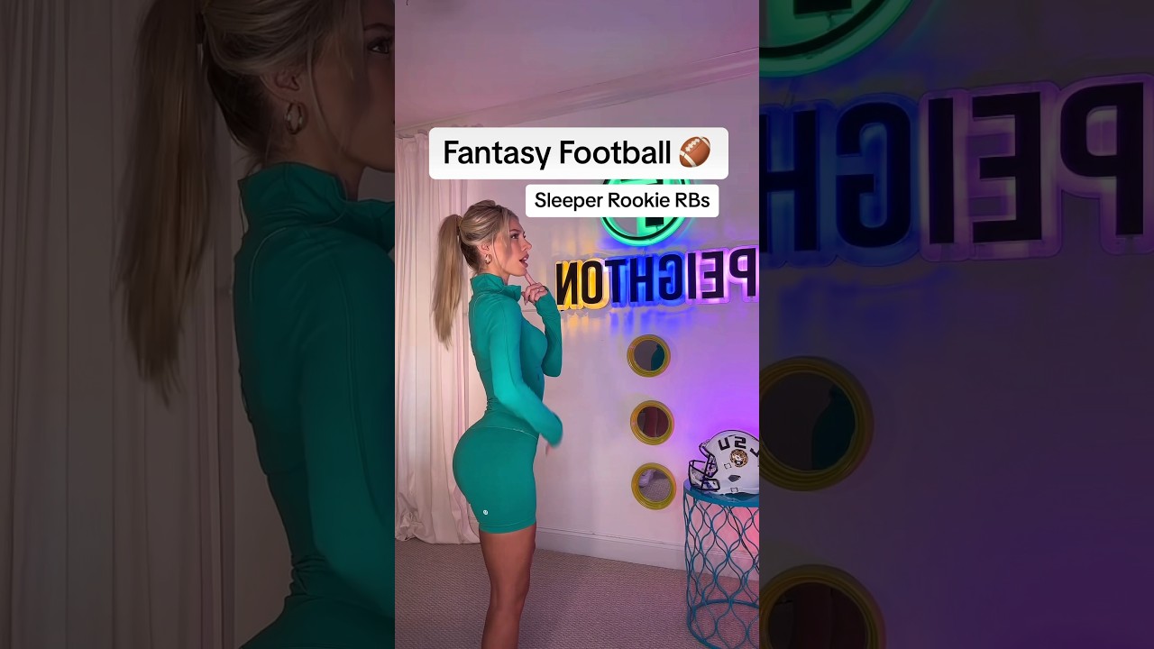 Fantasy Football Sleeper Rookie RBs 🏈 