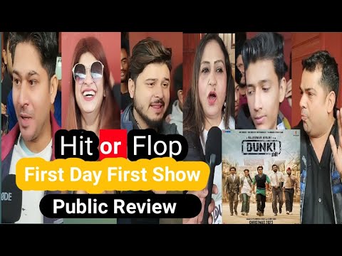 Dunki movie | first day first show | public crazy review delight ...