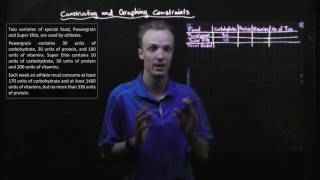 Linear Programming: Constructing Constraints