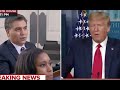 Trump falls on face when asked by Jim Acosta for proof of mail-in ballot fraud