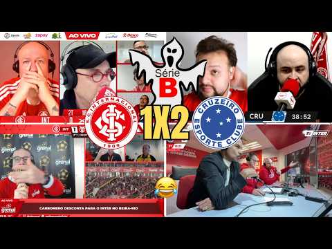 REAÇÃO DOS COLORADOS A DERROTA EM CASA PRO CRUZEIRO - INTERNACIONAL 1X2 CRUZEIRO - VAMOS RIR KKKK