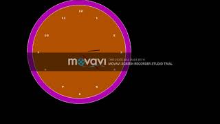analog clock working model using c language (Computer Graphics)