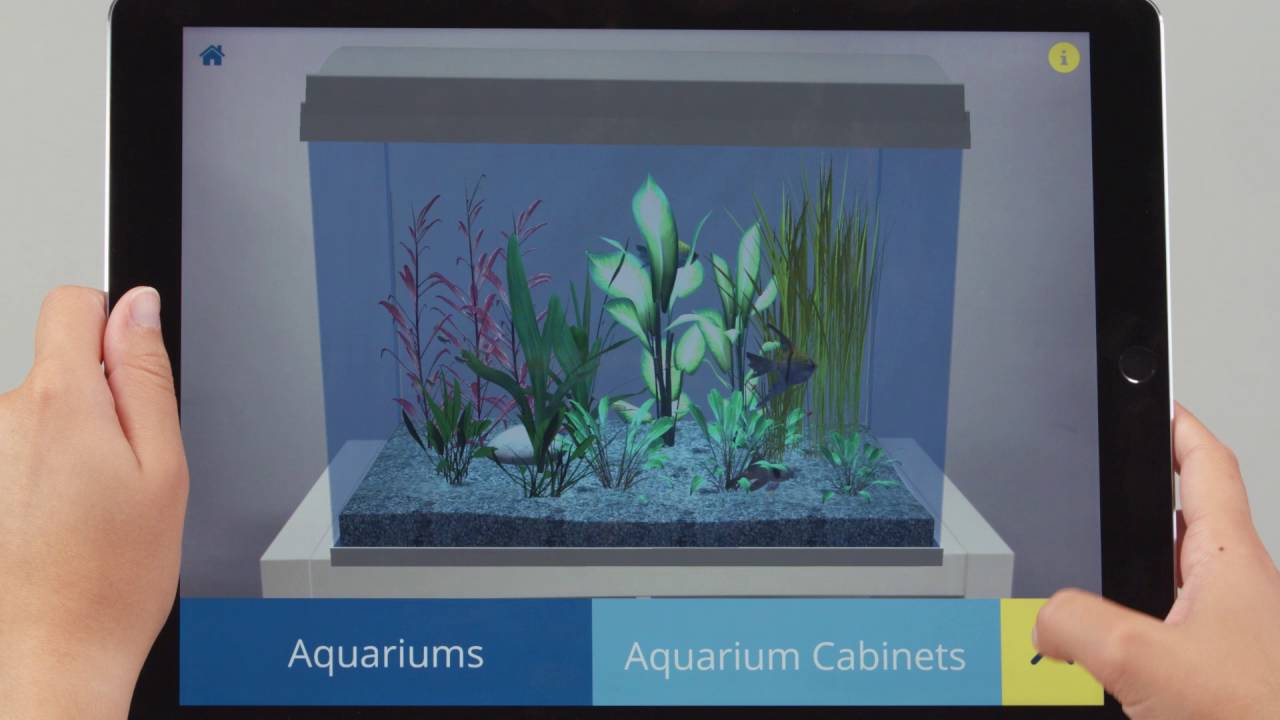 Tetra Aquatics App | 3D Aquariums (Augmented Reality)