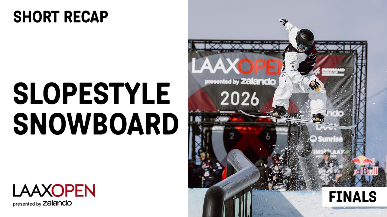 LAAX OPEN 2026 | Slopestyle Snowboard Finals | Short Recap