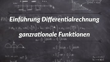 Einführung Differentialrechnung, Polynome und ganzrationale Funktionen n-ten Grades