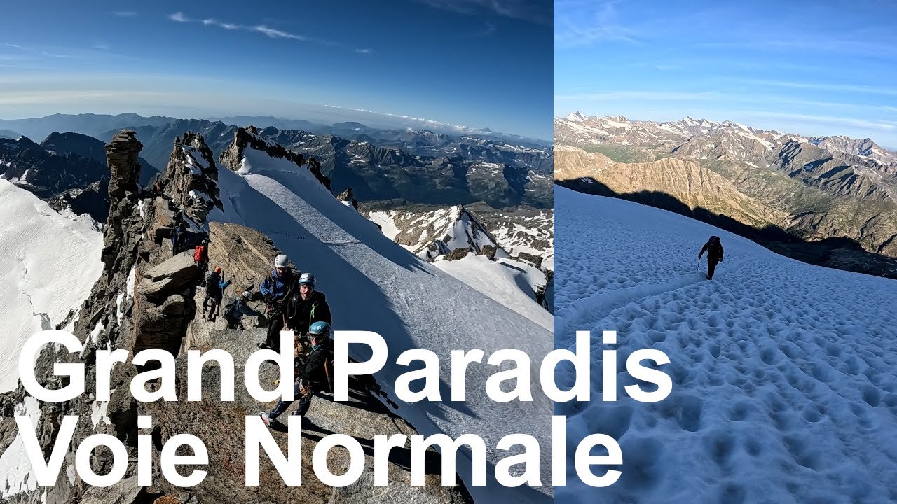 Grand Paradis Voie Normale Glacier du Grand Paradis Refuge Vittorio Emanuele II alpinisme