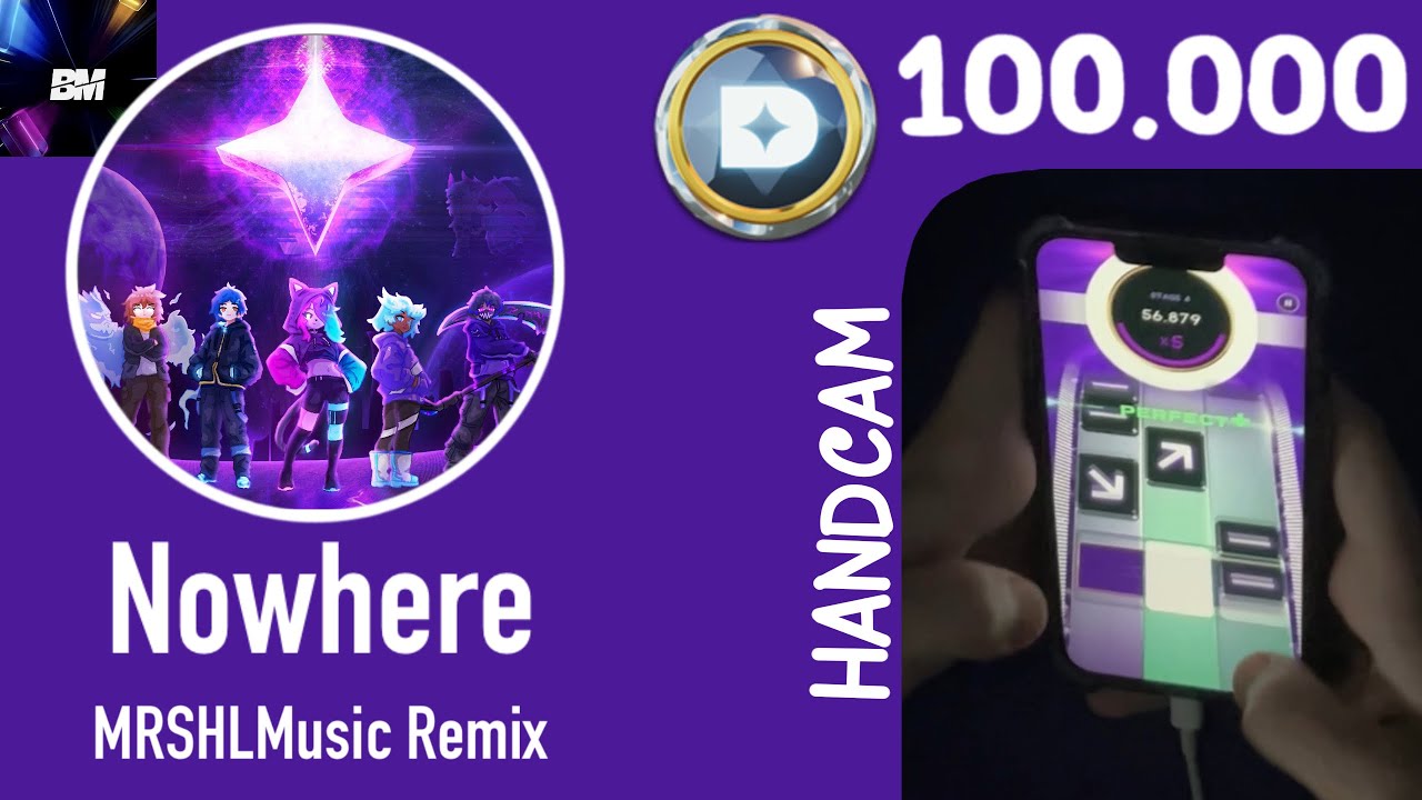 [Beatclone] Nowhere - MRSHLMusic Remix (Deluxe, Extreme) by Fax, MRSHLMusic // Handcam