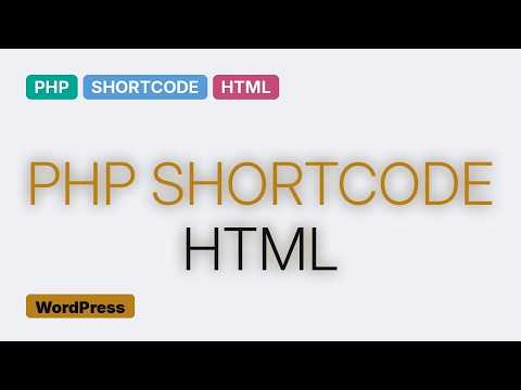 Wordpress: How do I use Shortcodes inside of HTML tags? (5 Solutions!!)