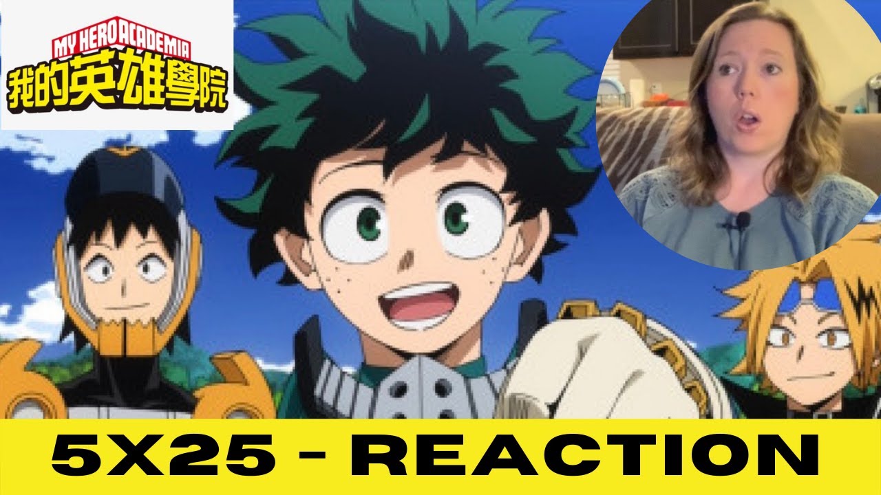 My Hero Academia - 5x25: "The High, Deep Blue Sky" FINALE REACTION