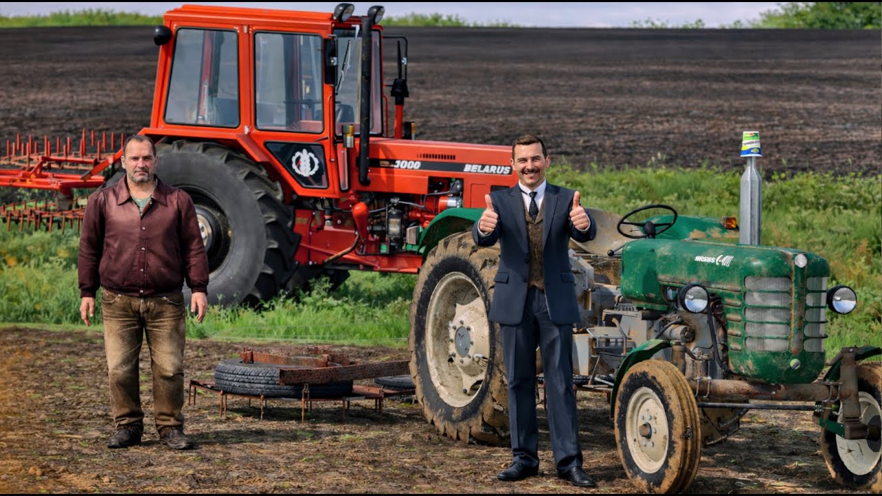 Polski Rolnik - Ruszamy w Pole Ursus C 4011, pierwsze spotkanie z córką Bambera - Rolnik Szuka Żony