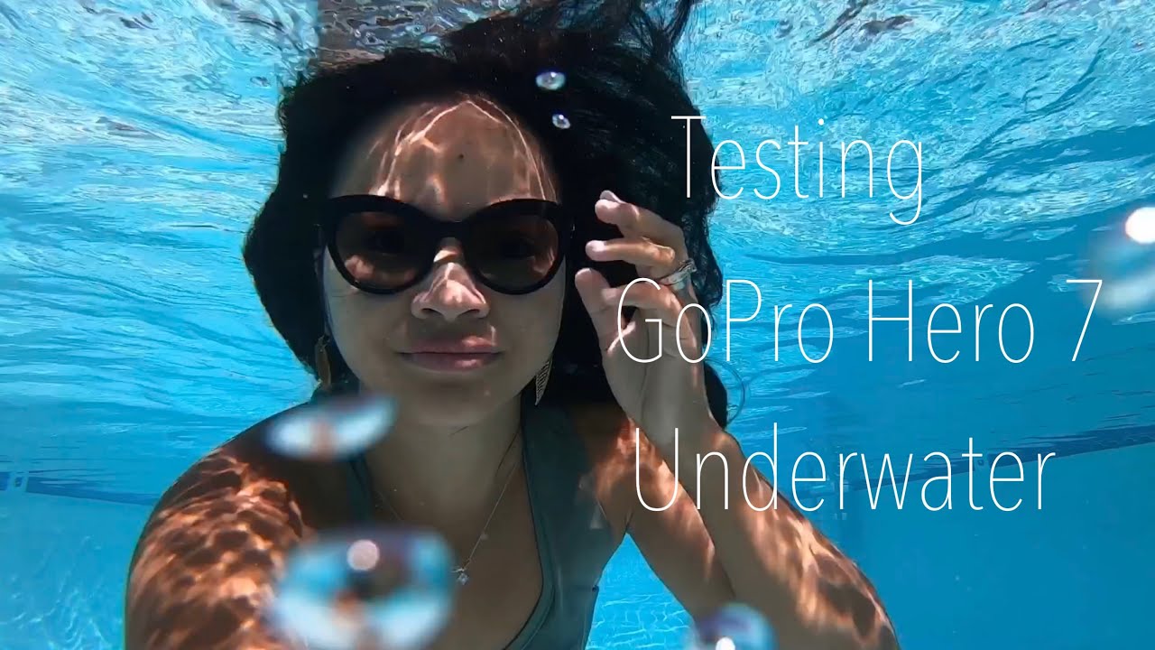 Testing the GoPro Hero 7 Under Water YouTube