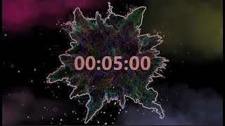 ❌ No Copyright - 3D ⏰ 5 Second Countdown Timer With Sound 27 -  Free Background Video 免費下載倒數計時器