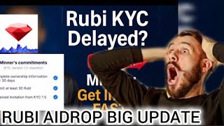 Rubi Airdrop Latest Update Kyc And Listing News