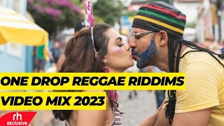 RIDDIM LOVERS VIDEO MIX 2023 BEST OF ONE DROP & LOVERS ROCK ALAINE,ROMAIN VIRGO,CHRIS MARTIN,CECILE