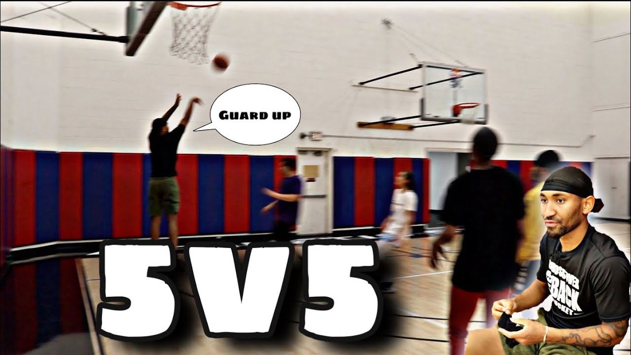 WE GOT OUR REVENGE! 5v5 MIC’D UP BASKETBALL! *FUNNIEST OPEN GYM ALL YEAR!*