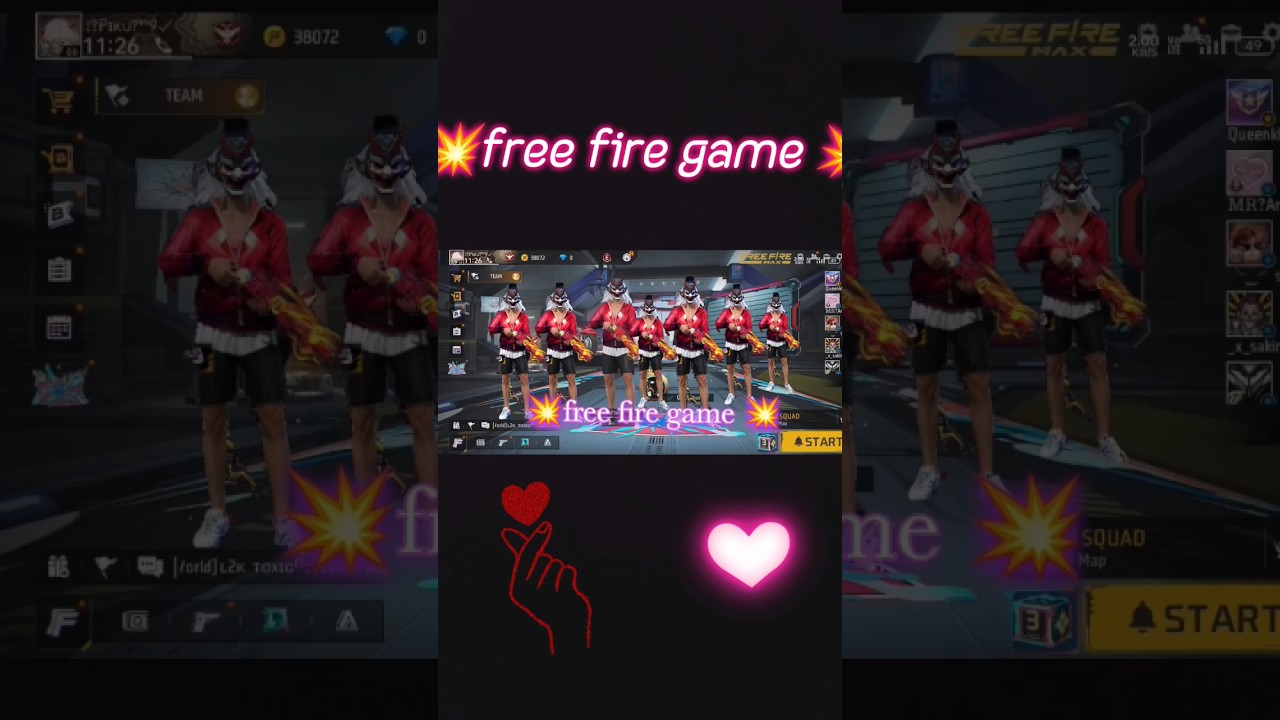 free fire game 💥