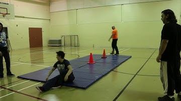 Bujinkan Ninjutsu, 7th Kyu, part 1 - around obstacles, zenpo kaiten