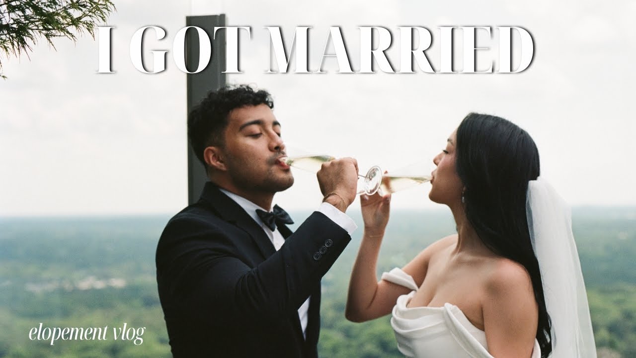 we got married 💍 elopement day vlog