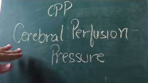 How to Calculate Cerebral Perfusion Pressure Nursing (CPP)