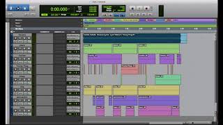 Havana by Camila Cabello Song Structure and Pro Tools Audio Spreadsheet screenshot 2