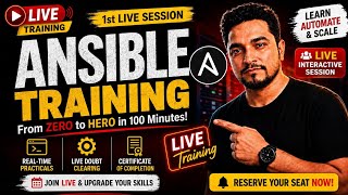 Ansible Zero to Hero 🔥 | Complete Ansible Course in 100 Minutes | DevOps Masterclass