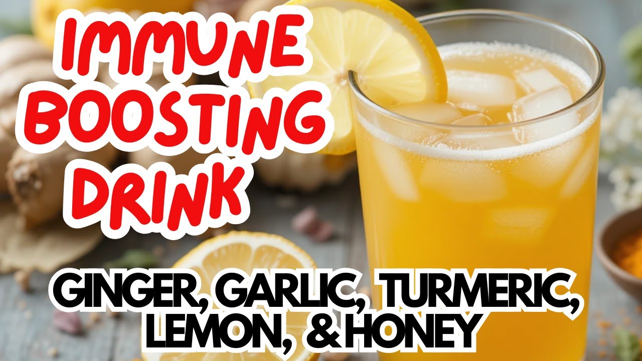 Potent Immunity Boosting Recipe -Turmeric , Ginger, Garlic , Lemon & Honey