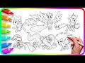 Coloring Pages MY LITTLE PONY | How to color My Little Pony | Simple and Easy Drawing Tutorial Art