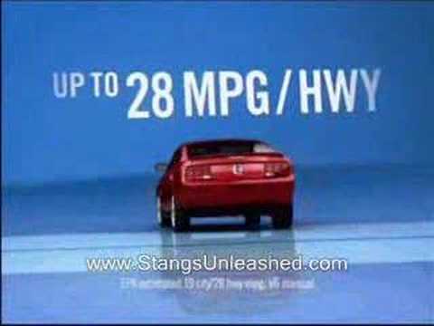 2007 Ford Mustang Clearance Commercial