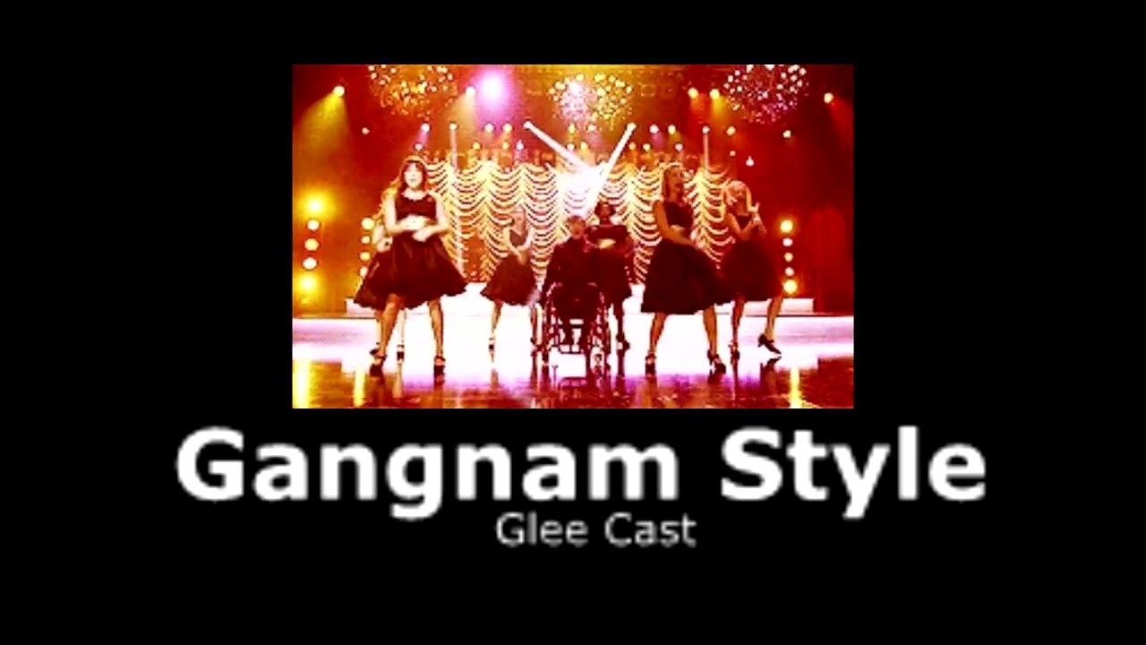 Glee Cast - Gangnam Style (slowed + reverb)