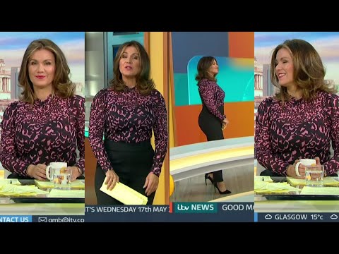 Susanna Reid-Tight Top & Trousers Gorgeous 17th May 2023 HD