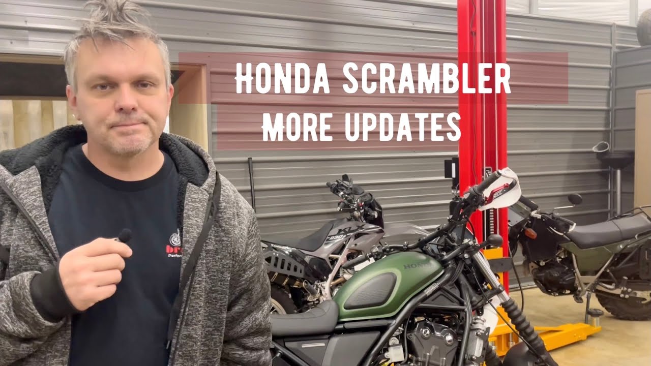 Продукция Bradley Performance для Honda SCL500, сборка 2.