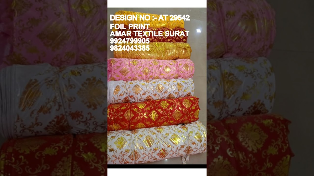 Foil Print Fabric – Add a Touch of Elegance and Luxury to Your Event Décor! 9924799905 WHATSAPP now