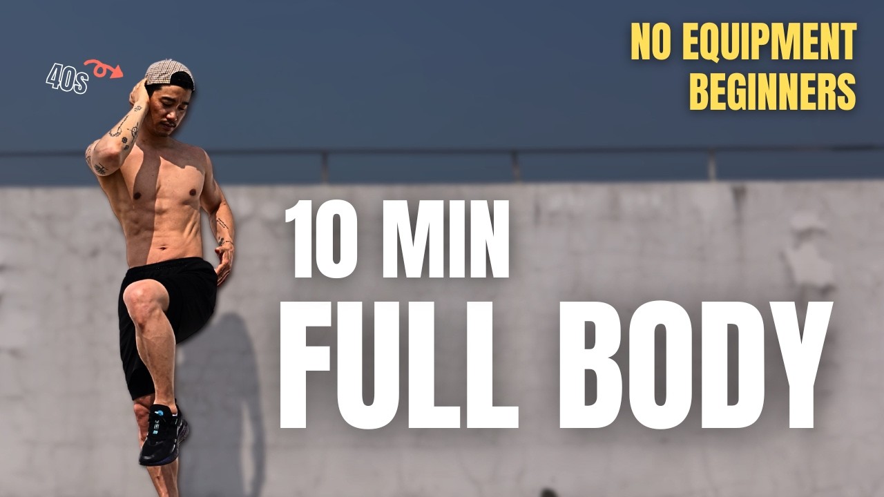 10 Min Full Body Workout | Burn Fat & Build Strength in Just 10 Minutes ...
