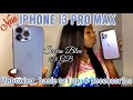 iPhone 13 Pro Max (128GB) unboxing📦 + accessories & basic setup☁️