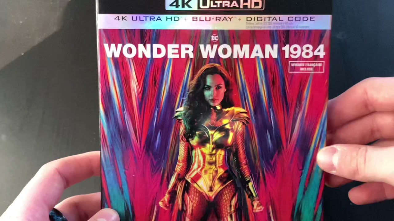 Wonder Woman 1984 (2021) 4K UHD Blu-ray unboxing
