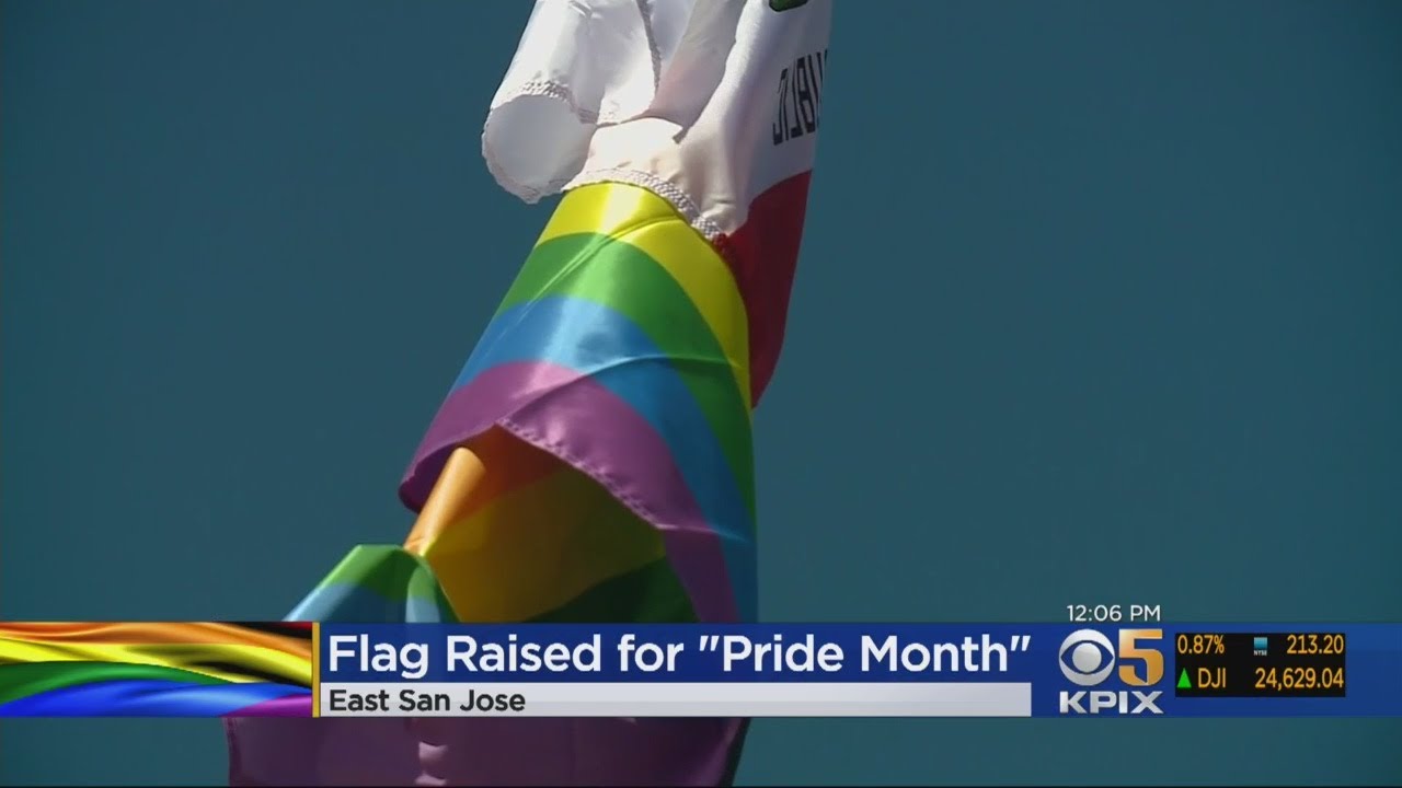 Rainbow Flag Raised In San Jose To Commemorate LGBTQ Pride Month