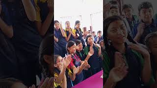 Ma'am birthday celebrations by class 6 #reels #viral #birthday #study #teacher #students #learning
