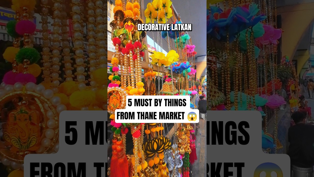 Thane Market Diwali Shopping 😱