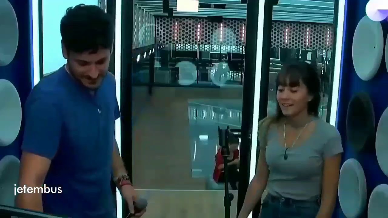 Cepeda y Aitana ensayo en el box No Puedo Vivir sin Ti
