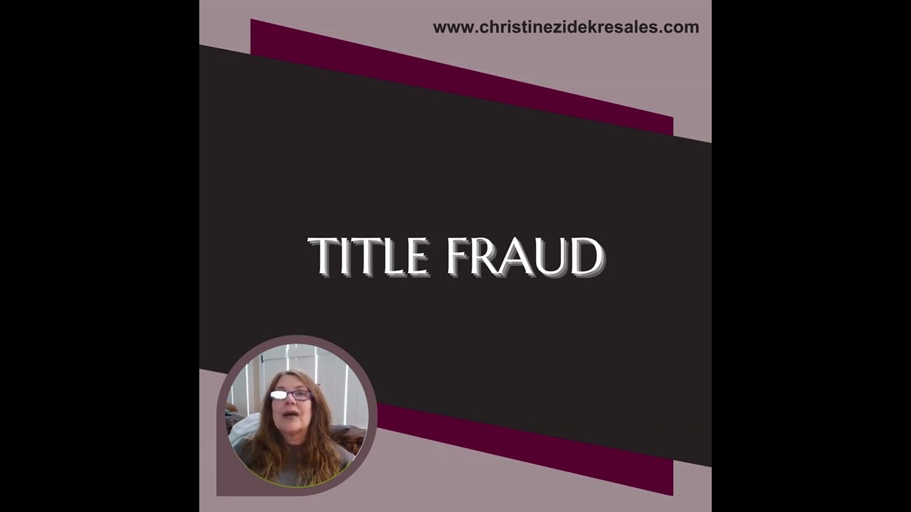 Title Fraud Prevention