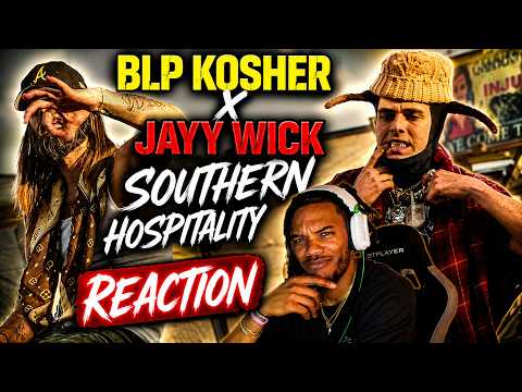 BLP Kosher - Southern Hospitality (feat. JaYy Wick) (Official Music Video) | REACTION | MUST WATCH!!