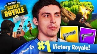 SHROUD DEAGLE DESTRUCTION - SEASON 3 FORTNITE BATTLE ROYALE!