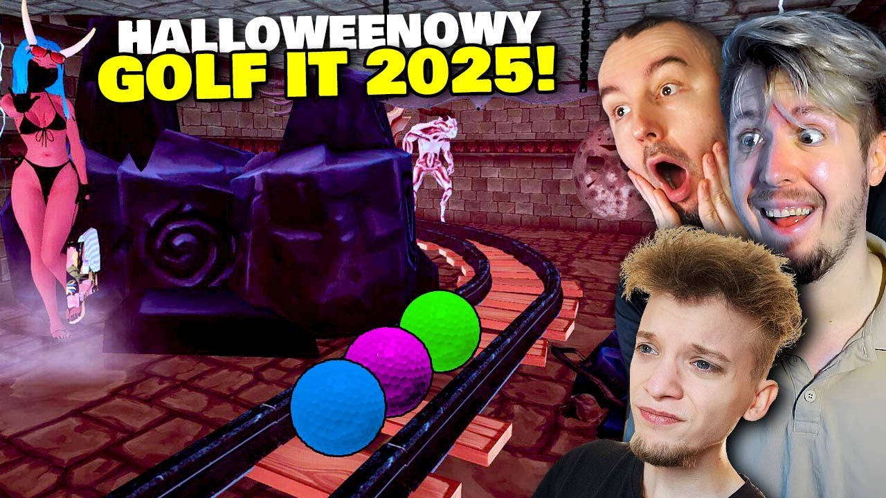 ⛳ GOLF IT, ale to edycja *HALLOWEEN 2025*!