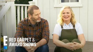 Nick Offerman & Amy Poehler Play 'Making It' Game | E! Red Carpet & Award Shows screenshot 5