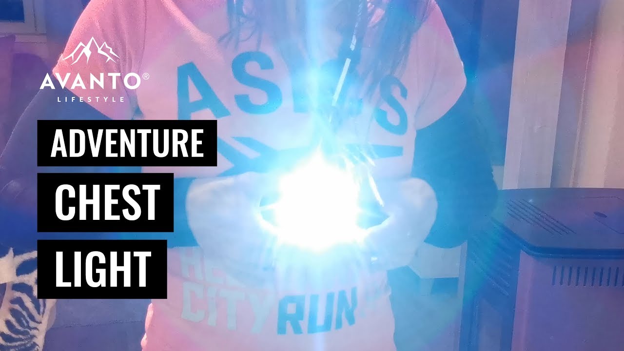 How to Use AVANTO Lifestyle® Chest Light with Adjustable Beam - YouTube