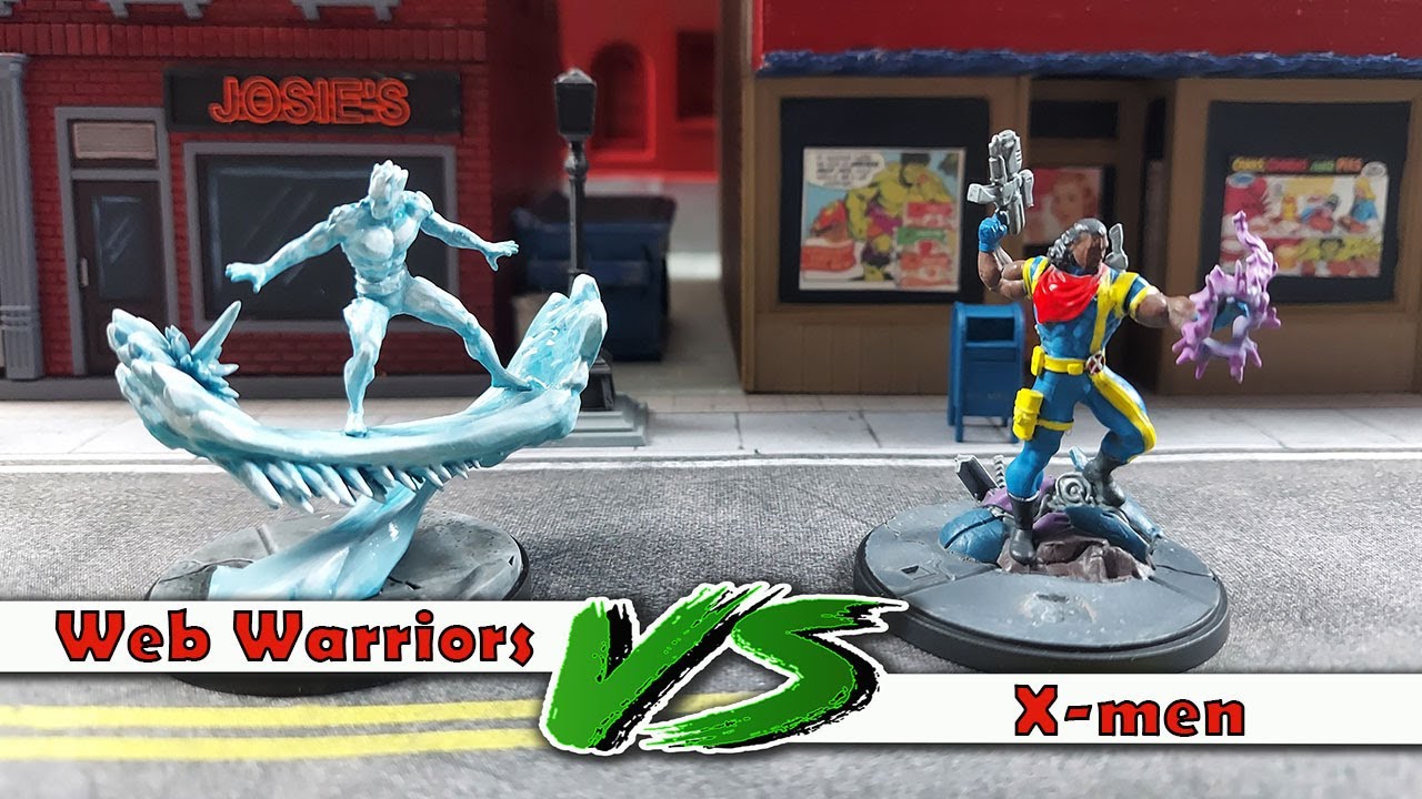 Web Warriors v X-men - **New Characters**  Marvel Crisis Protocol Battle Report ep 31