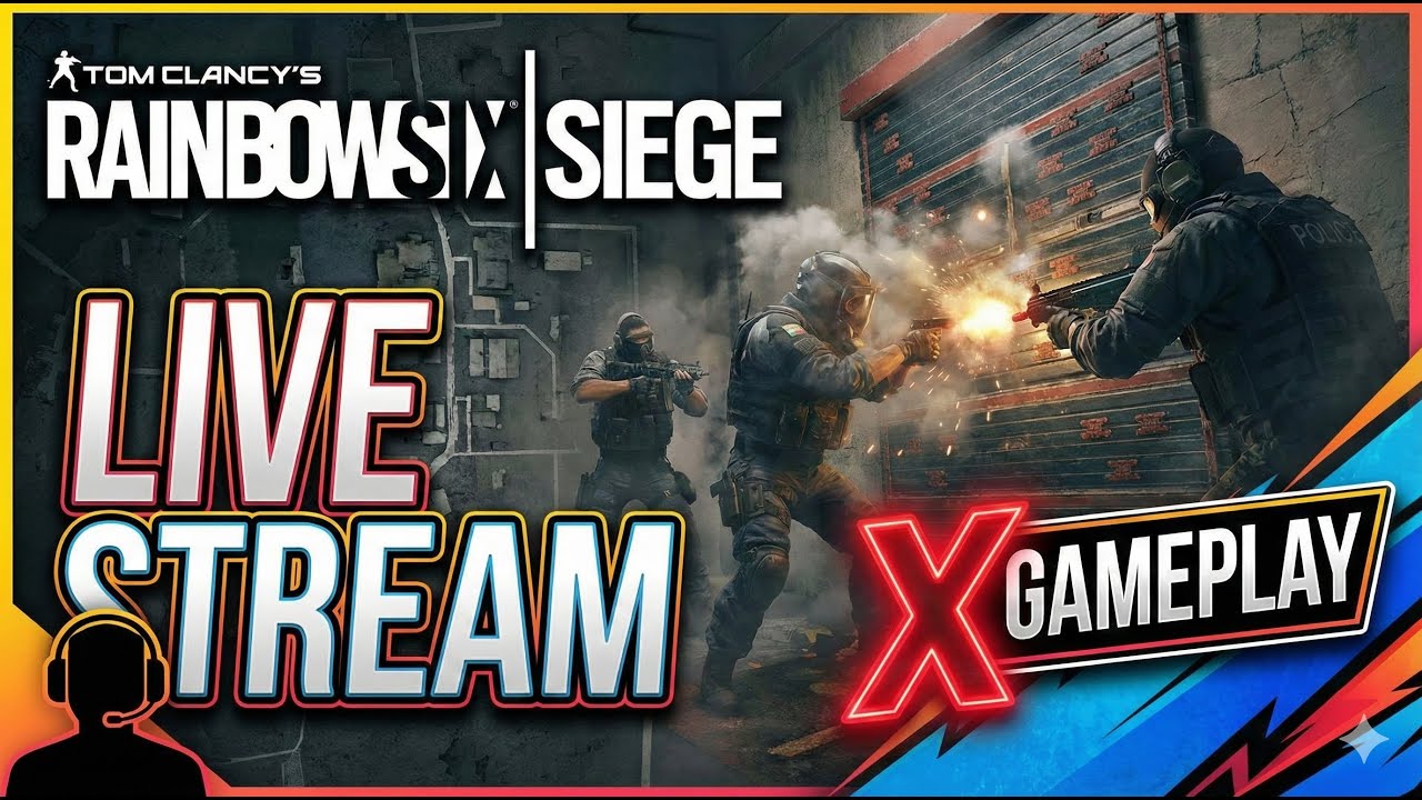Trying Rainbow Six Siege X LIVE - YouTube