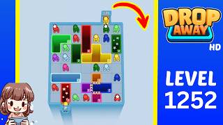 Drop Away Level 1252 Solution Walkthrough